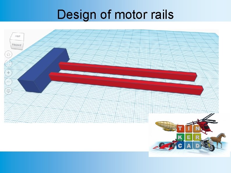 Design of motor rails 