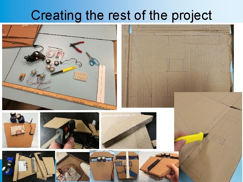 Creating the rest of the project 