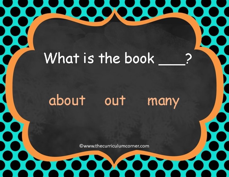 What is the book ___? about many 