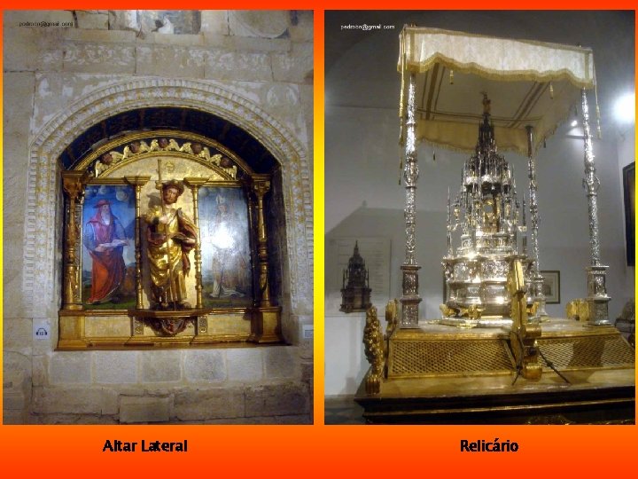 Altar Lateral Relicário 