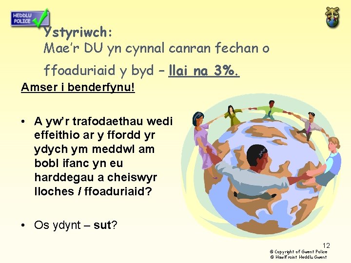 Ystyriwch: Mae’r DU yn cynnal canran fechan o ffoaduriaid y byd – llai na
