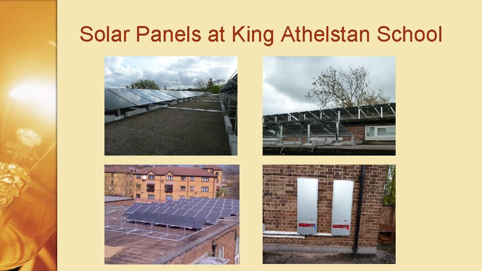 Solar Panels at King Athelstan School 