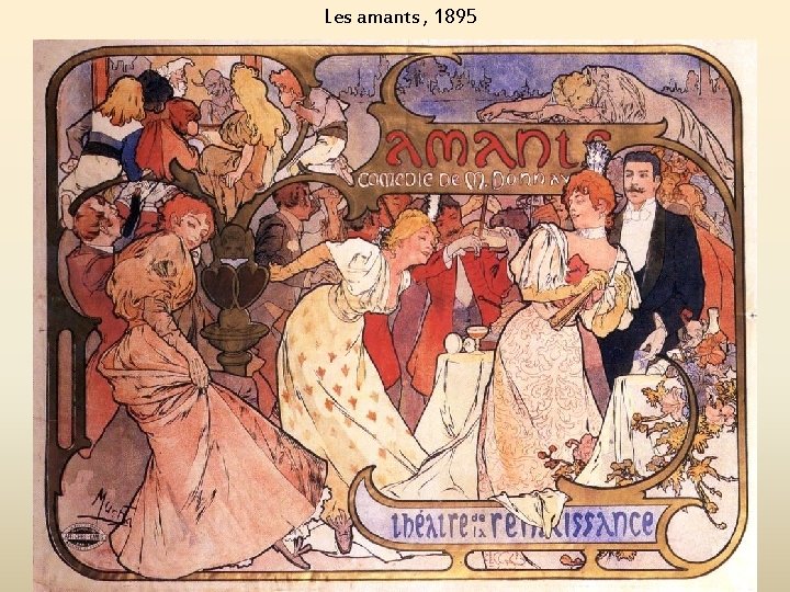 Les amants , 1895 