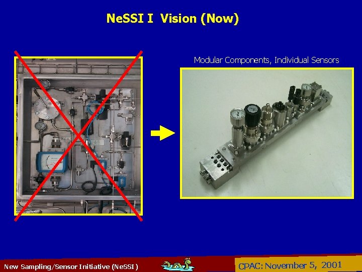 Ne. SSI I Vision (Now) Modular Components, Individual Sensors New Sampling/Sensor Initiative (Ne. SSI)