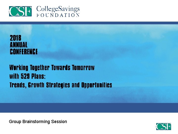 Title Group Brainstorming Session 