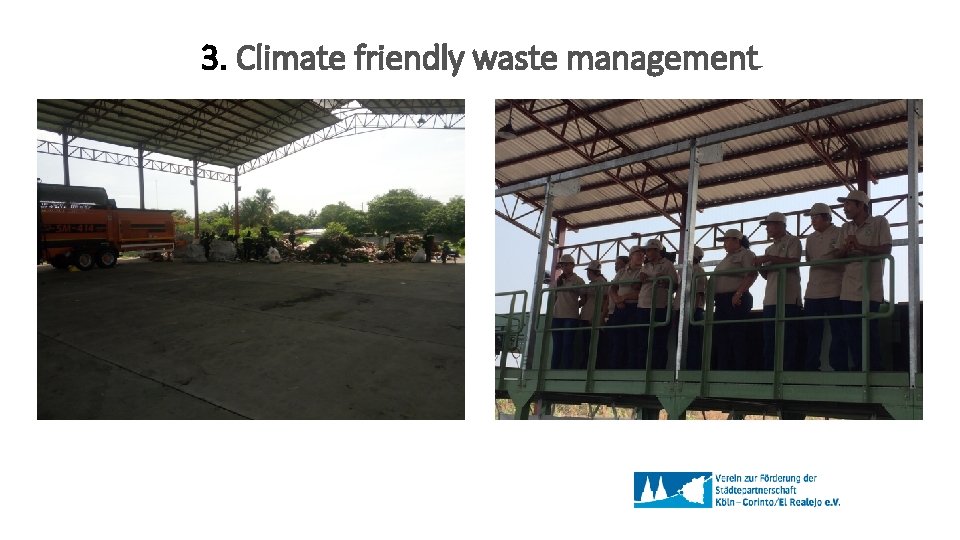 3. Climate friendly waste management 