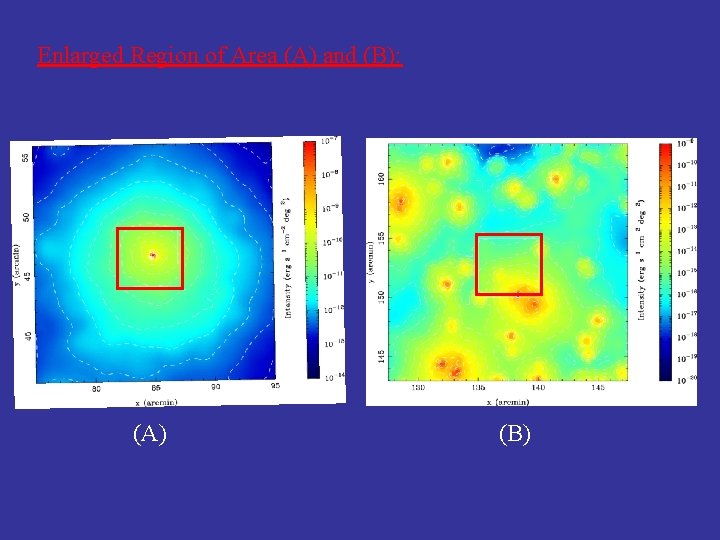 Enlarged Region of Area (A) and (B): (A) (B) 