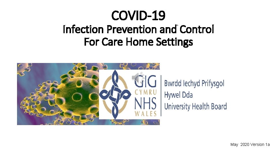 COVID19 Infection Prevention and Control For Care Home