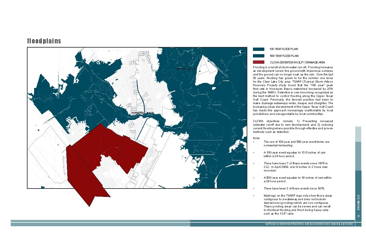floodplains 100 YEAR FLOOD PLAIN 500 YEAR FLOOD PLAIN CLCWA DETENTION FACILITY DRAINAGE AREA floodplains 100 YEAR FLOOD PLAIN 500 YEAR FLOOD PLAIN CLCWA DETENTION FACILITY DRAINAGE AREA