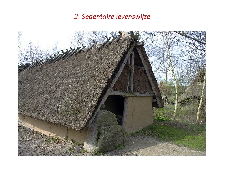 2. Sedentaire levenswijze 