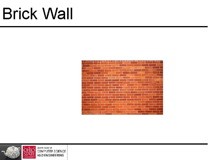 Brick Wall 