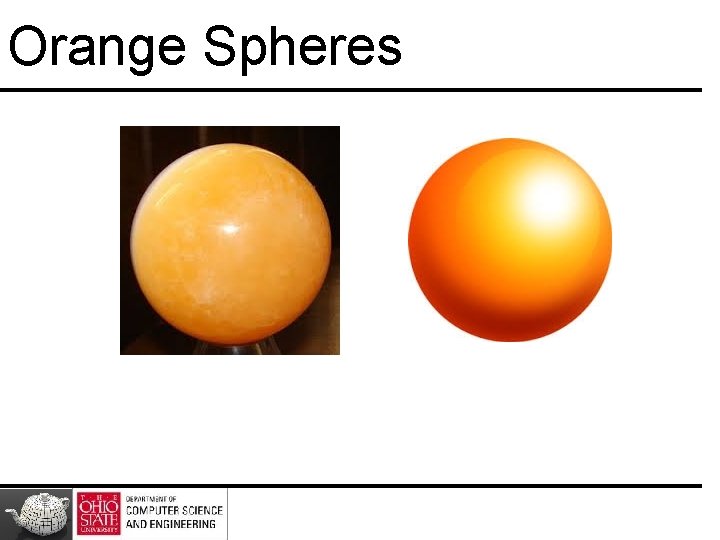 Orange Spheres 