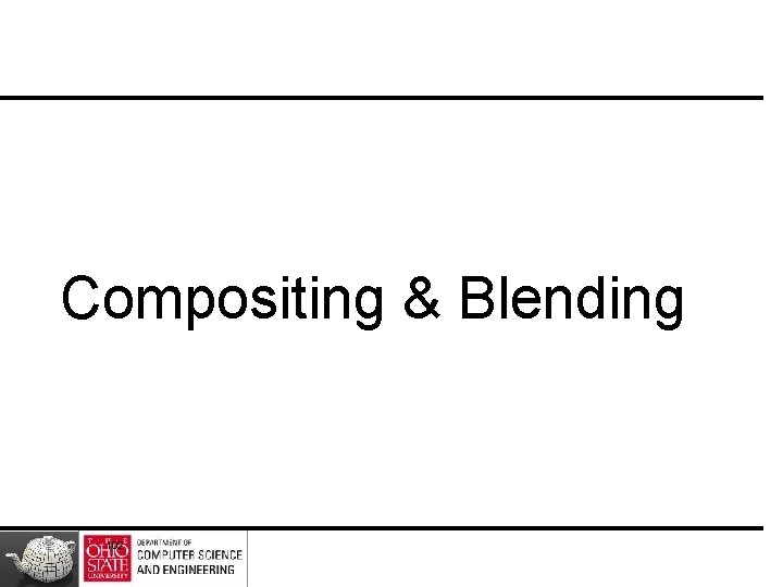 Compositing & Blending 102 