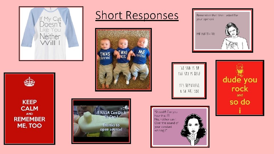 Short Responses 