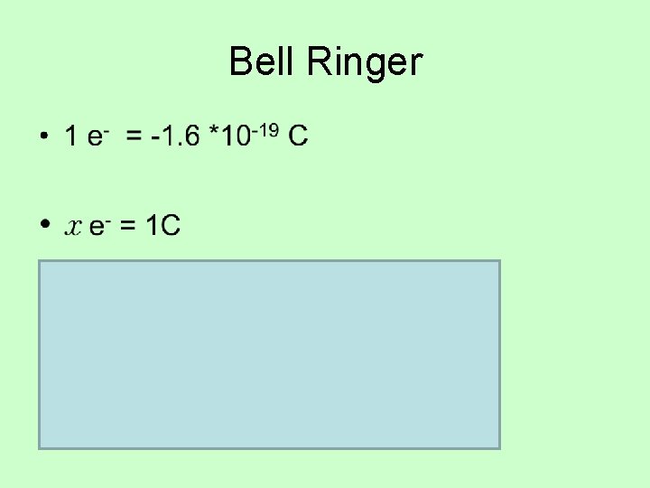 Bell Ringer • 