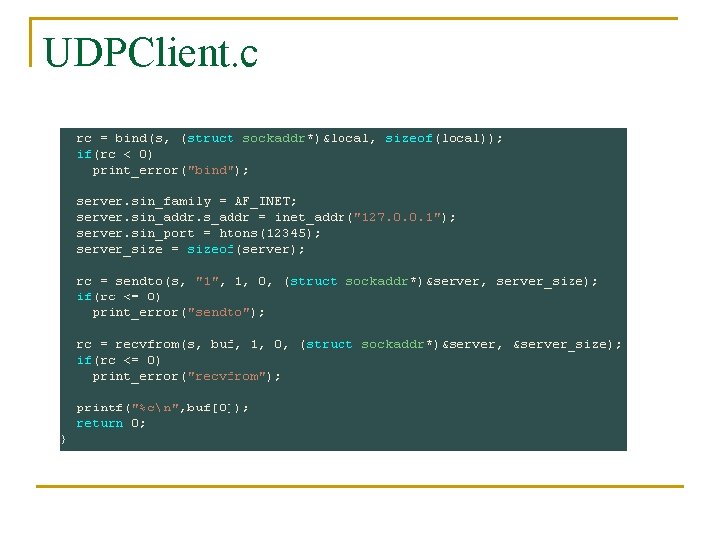 UDPClient. c 