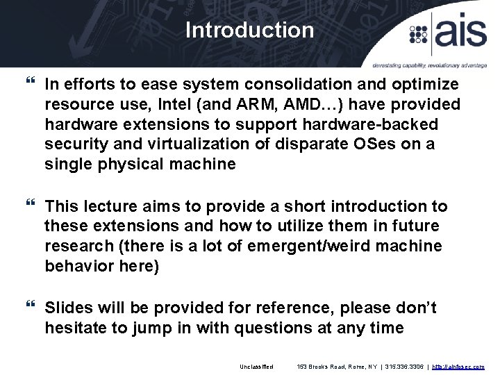 Introduction In efforts to ease system consolidation and optimize resource use, Intel (and ARM,