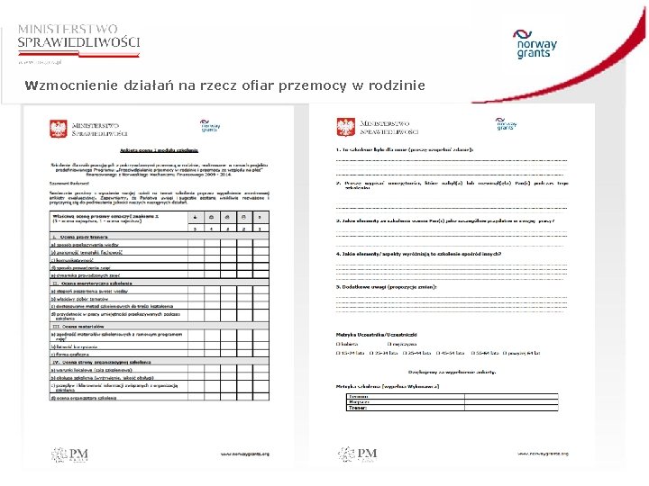 Wzmocnienie działań na rzecz ofiar przemocy w rodzinie 