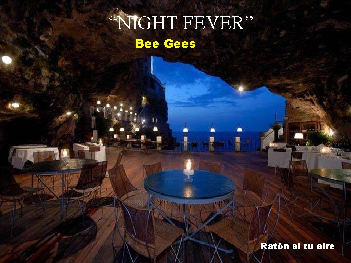 “NIGHT FEVER” Bee Gees Ratón al tu aire 