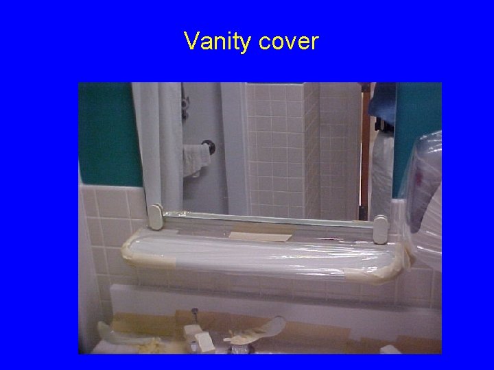 Vanity cover 