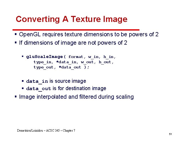 Converting A Texture Image § Open. GL requires texture dimensions to be powers of