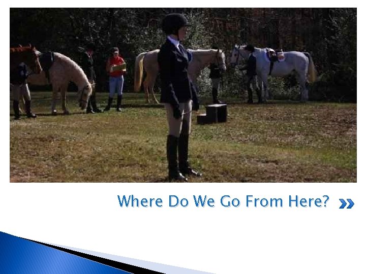 Where Do We Go From Here? 