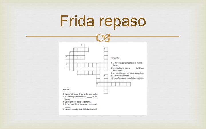 Frida repaso 
