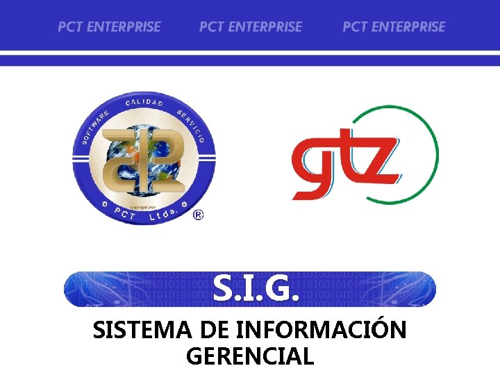 S. I. G. SISTEMA DE INFORMACIÓN GERENCIAL 
