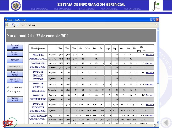 SISTEMA DE INFORMACION GERENCIAL 