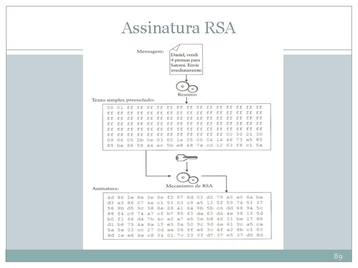 Assinatura RSA 89 