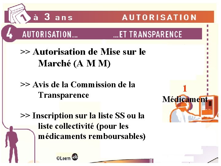 >> Autorisation de Mise sur le Marché (A M M) >> Avis de la