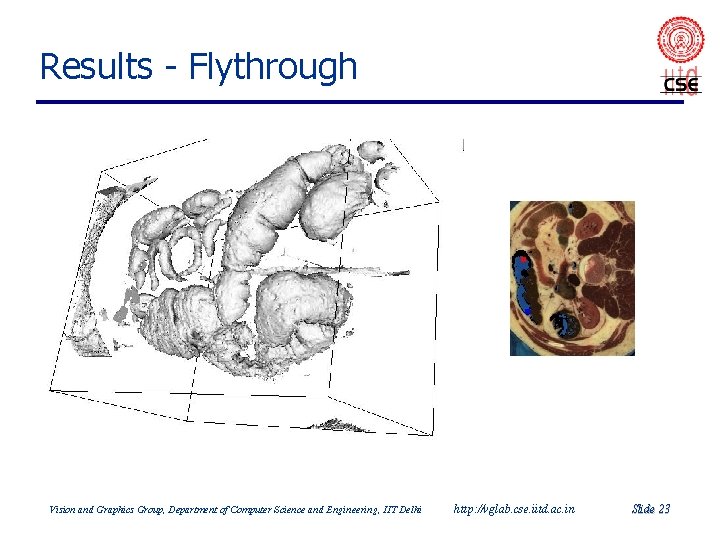 Results - Flythrough Vision and Graphics Group, Department of Computer Science and Engineering, IIT Results - Flythrough Vision and Graphics Group, Department of Computer Science and Engineering, IIT