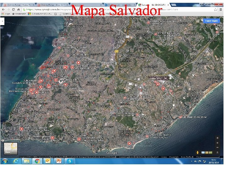 Mapa Salvador 