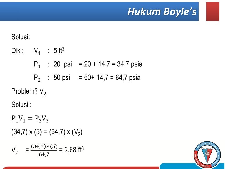 Hukum Boyle’s 