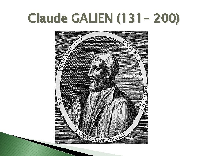 Claude GALIEN (131 - 200) 