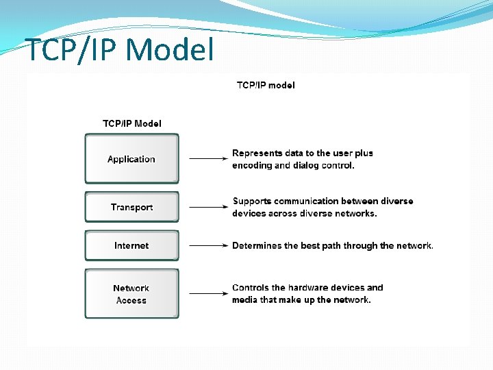 TCP/IP Model 