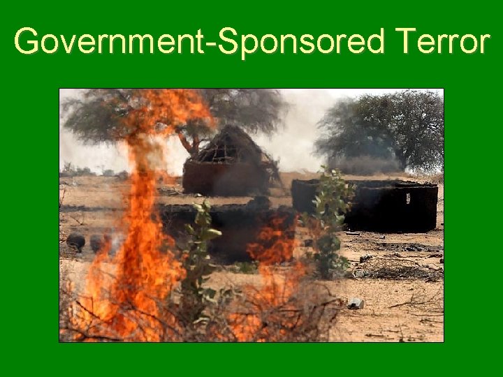Government-Sponsored Terror 