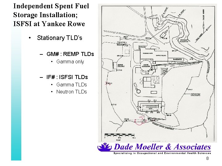 Independent Spent Fuel Storage Installation; ISFSI at Yankee Rowe • Stationary TLD’s – GM#