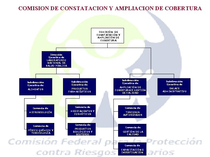 COMISION DE CONSTATACION Y AMPLIACION DE COBERTURA COMISIÓN DE CONSTATACIÓN Y AMPLIACIÓN DE COBERTURA