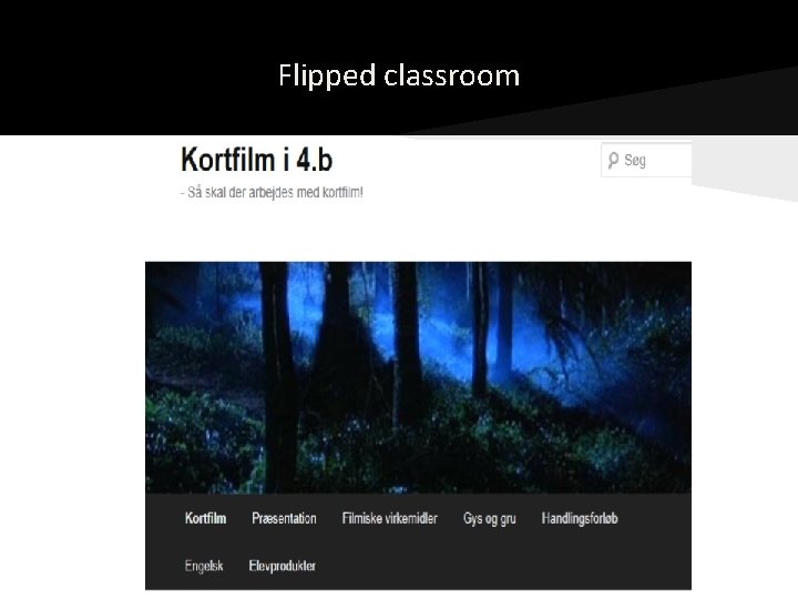 Flipped classroom 