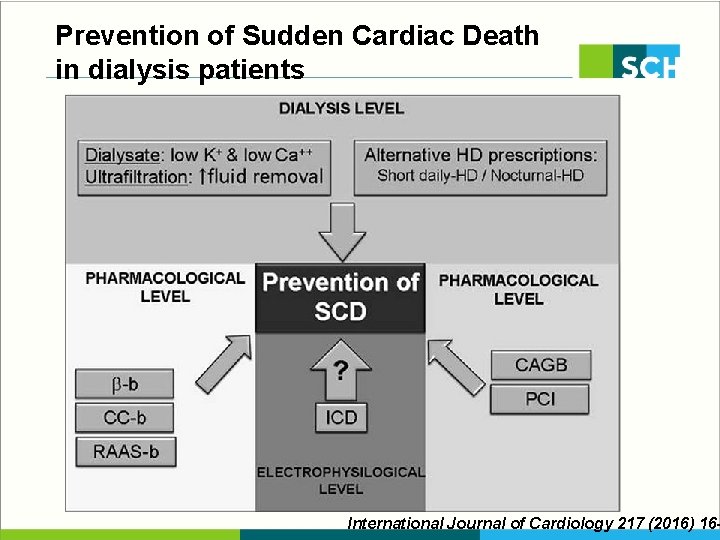 Prevention of Sudden Cardiac Death in dialysis patients International Journal of Cardiology 217 (2016)