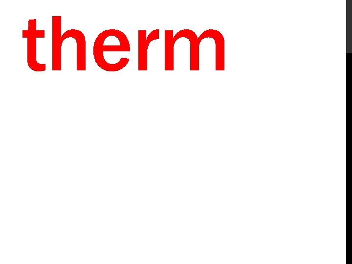 therm 