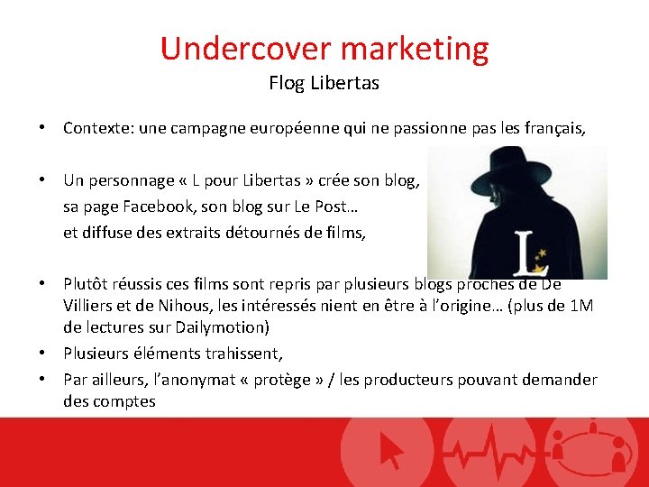 Undercover marketing Flog Libertas • Contexte: une campagne européenne qui ne passionne pas les