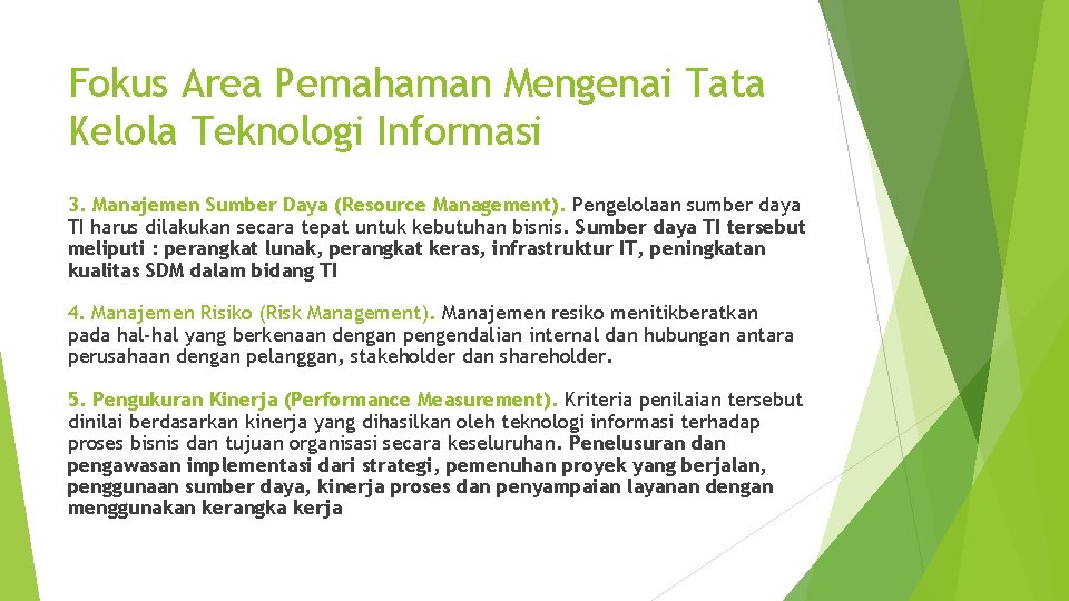 Tata Kelola Teknologi Informasi Kristina Wardhani S E
