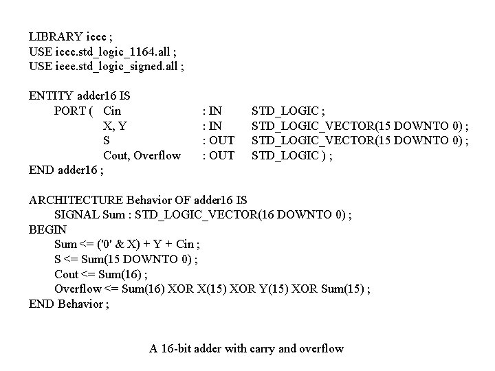 LIBRARY ieee ; USE ieee. std_logic_1164. all ; USE ieee. std_logic_signed. all ; ENTITY