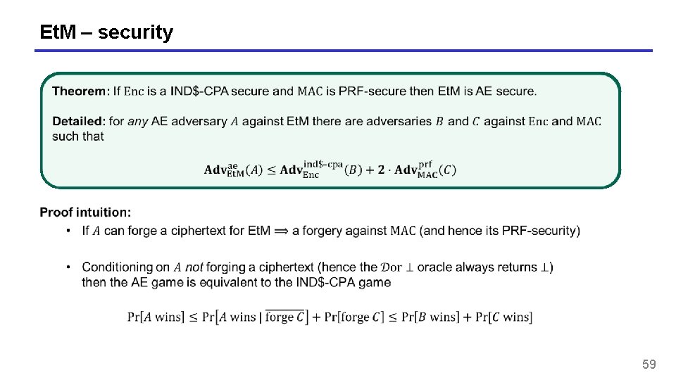 Et. M – security 59 