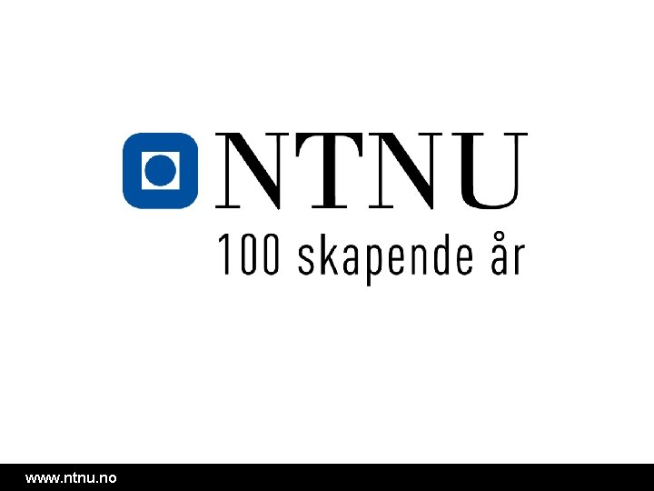 www. ntnu. no 