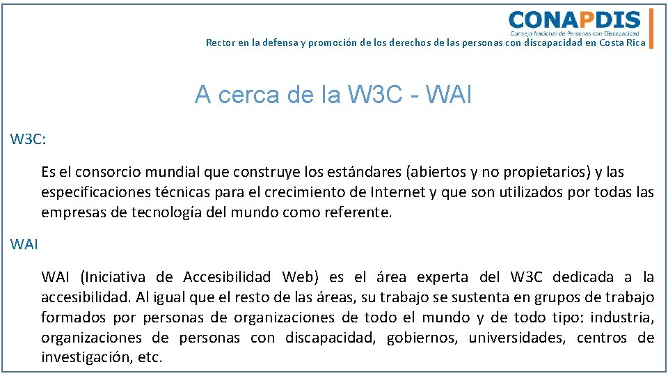 Rector en la defensa y promoción de los derechos de las personas con discapacidad