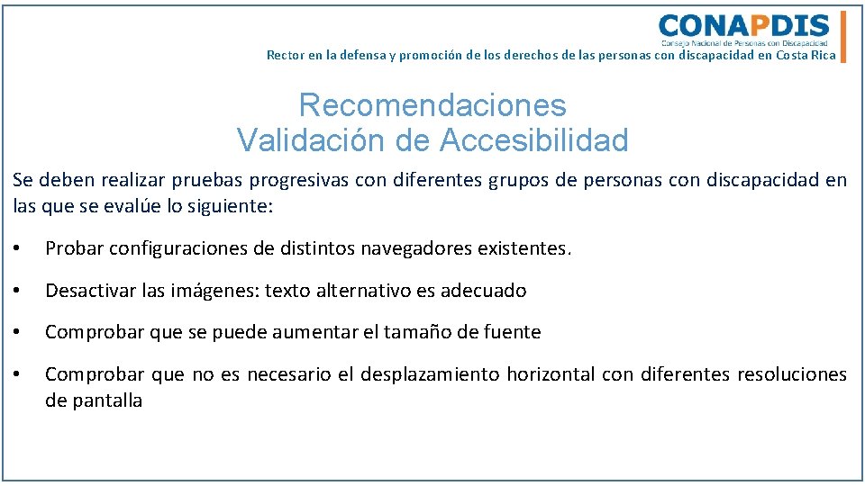 Rector en la defensa y promoción de los derechos de las personas con discapacidad