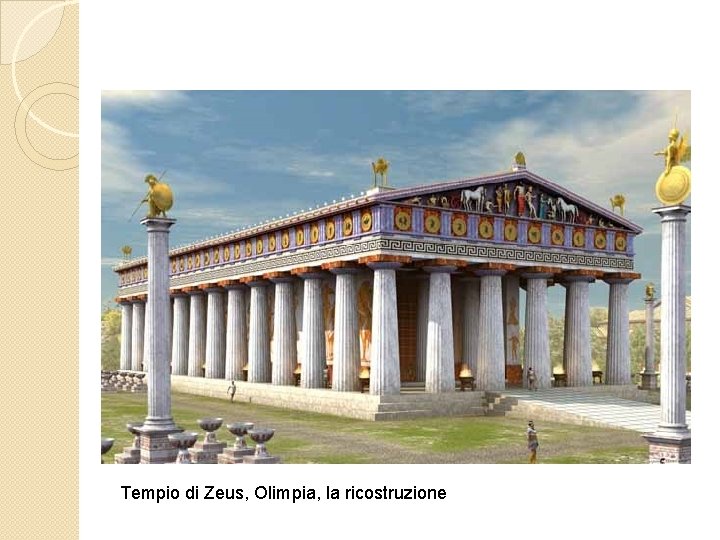 Tempio di Zeus, Olimpia, la ricostruzione 